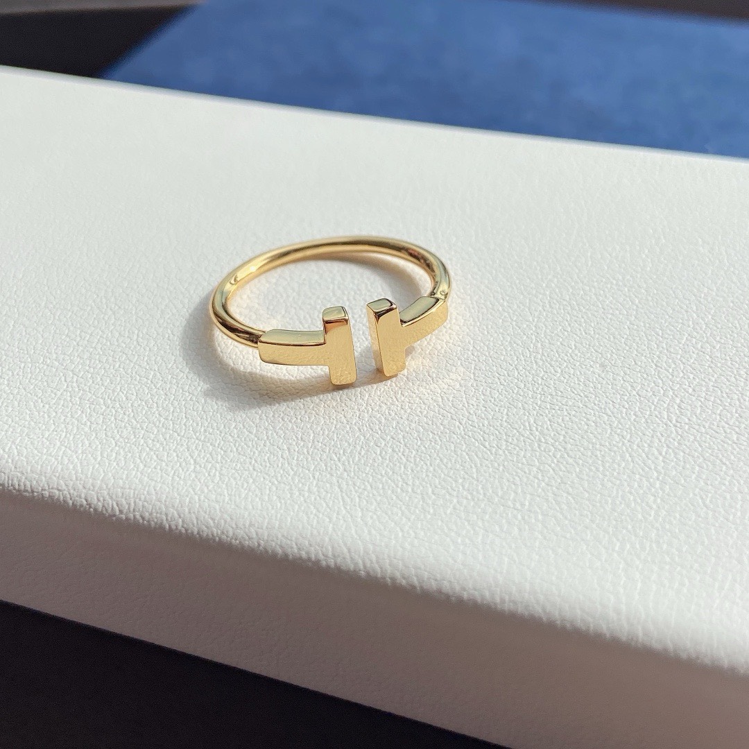 Bagsaaa T*f*ny & Co T Wire Ring