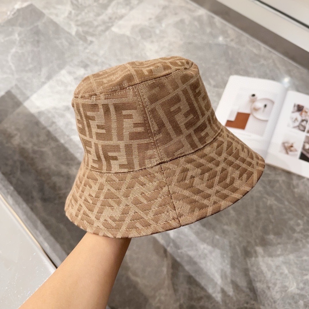 Bagsaaa F**di Bucket Hat