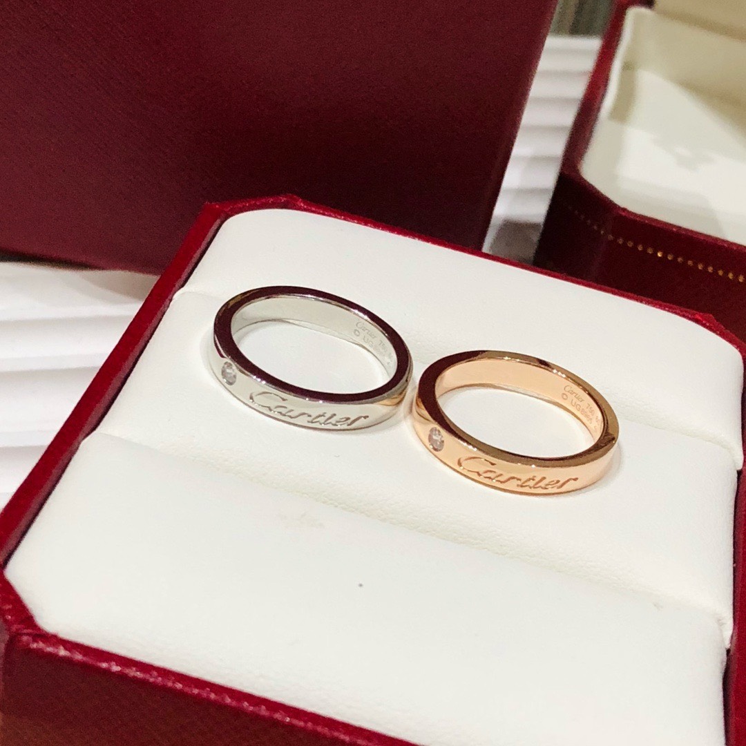 Bagsaaa Ca*t1er C DE Ca*t1er WEDDING BAND 3MM