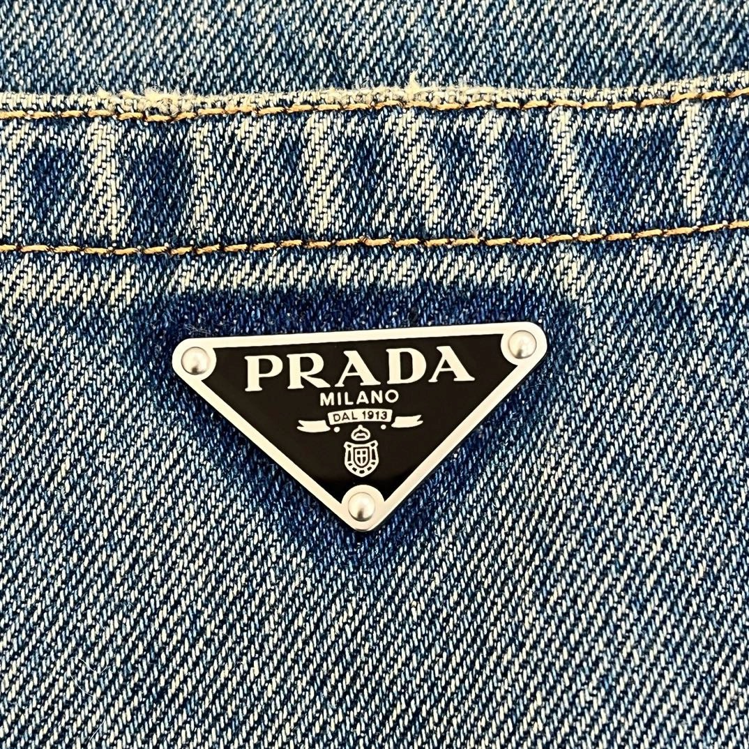 Bagsaaa Pra*a Denim Top 02