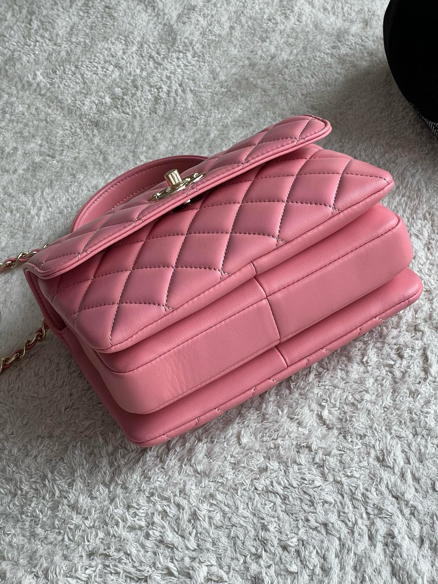 Bagsaaa Ch**el Trendy CC 20cm In Pink