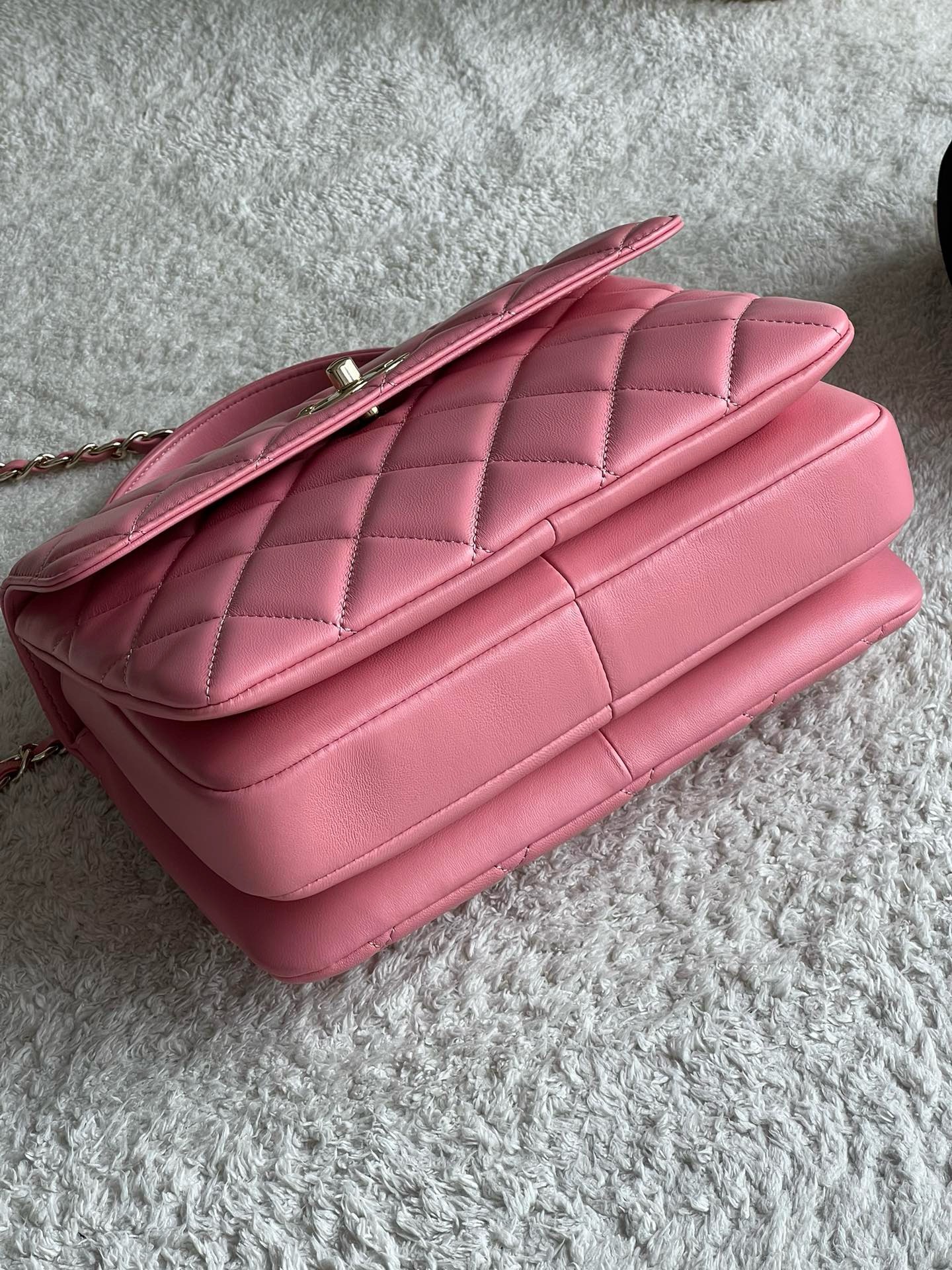 Bagsaaa Ch**el Trendy CC 25cm In Pink