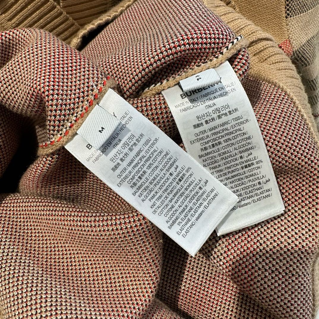 Bagsaaa Bv*b*rry Beige Check Cardigan - Archive Bei