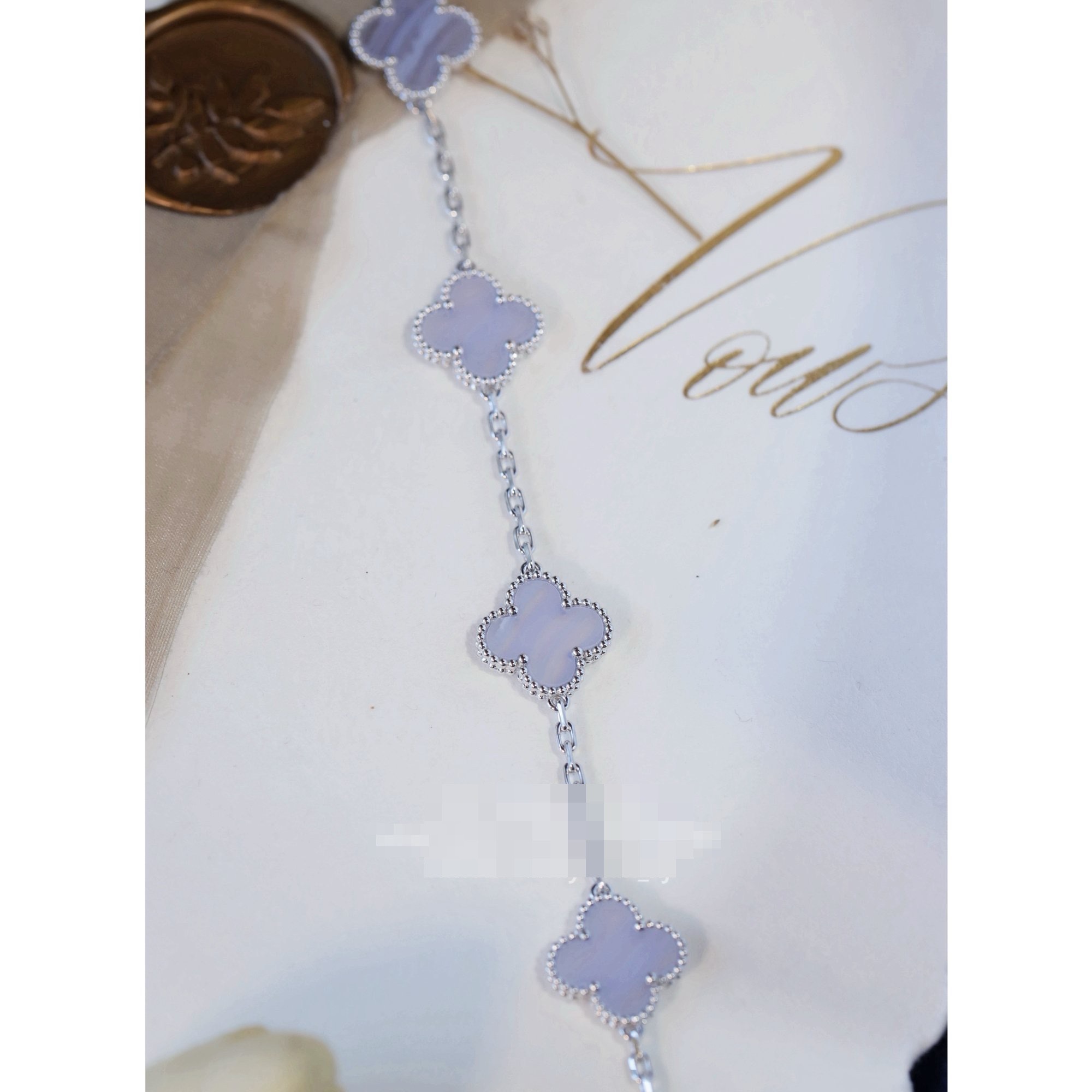 Bagsaaa V*n Cl**f & Arp*1s Vintage Alhambra bracelet 5 motifs 