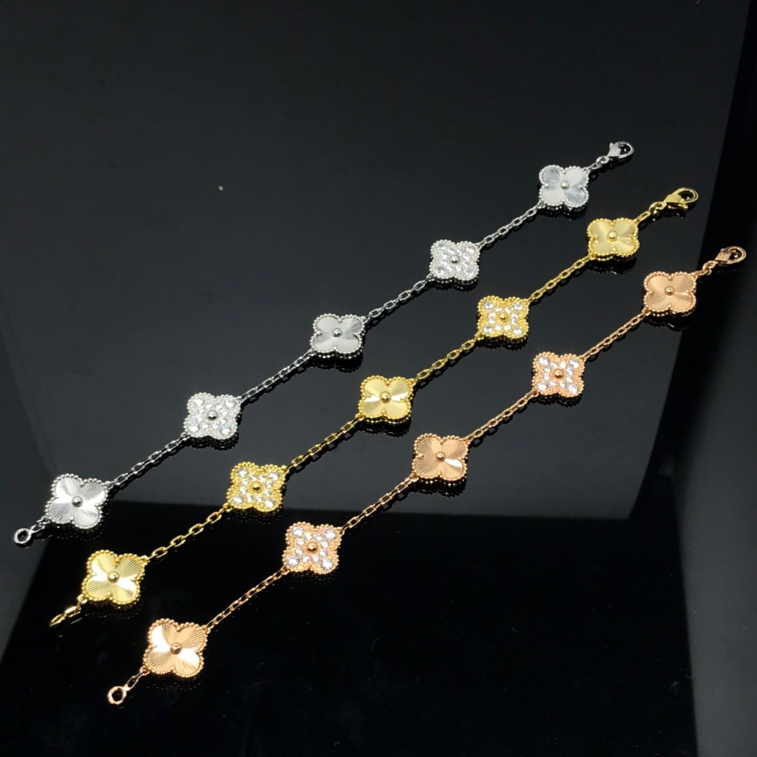 Bagsaaa V*n Cl**f & Arpel Alhambra Bracelet, 5 motifs