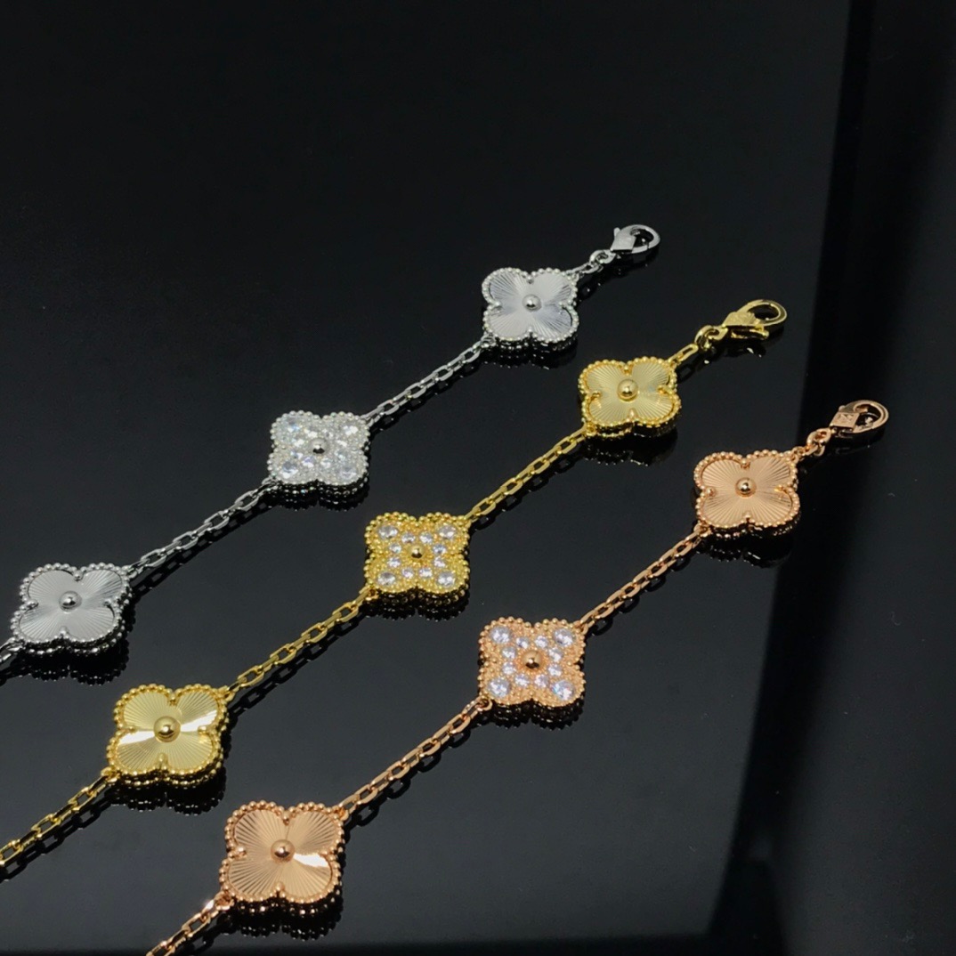 Bagsaaa V*n Cl**f & Arpel Alhambra Bracelet, 5 motifs