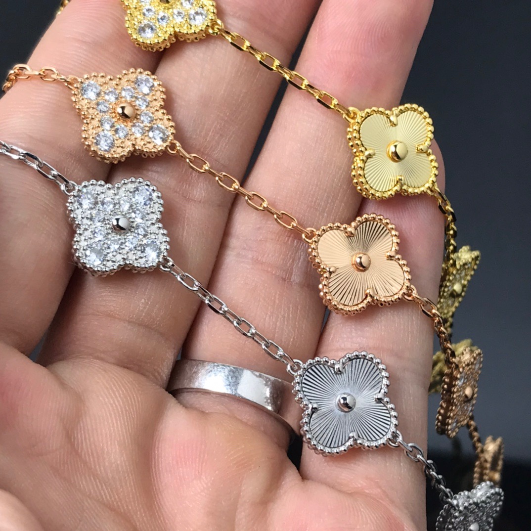 Bagsaaa V*n Cl**f & Arpel Alhambra Bracelet, 5 motifs