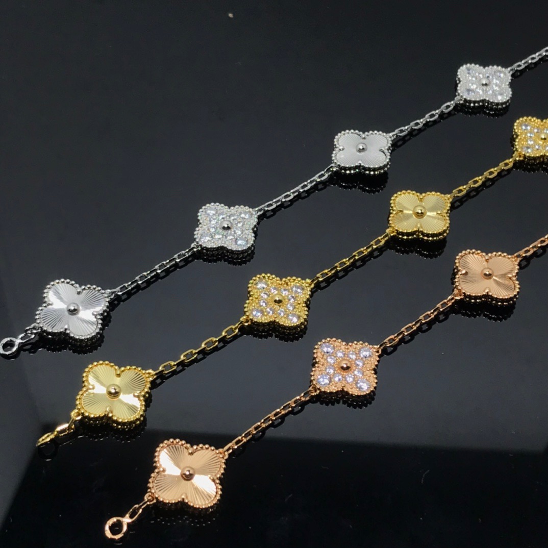 Bagsaaa V*n Cl**f & Arpel Alhambra Bracelet, 5 motifs