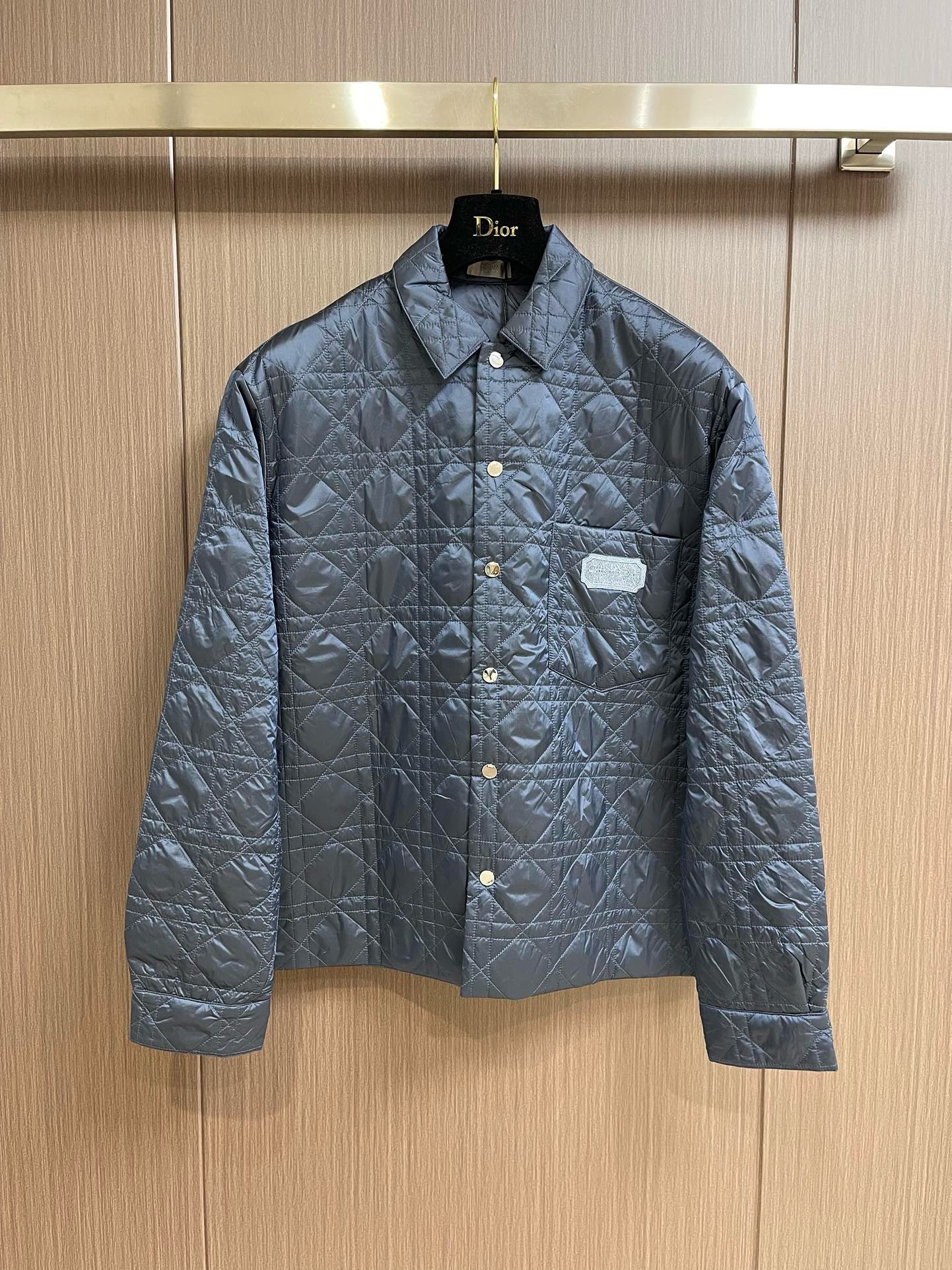 Bagsaaa D10r Homme Logo Patch Long-Sleeved Jacket