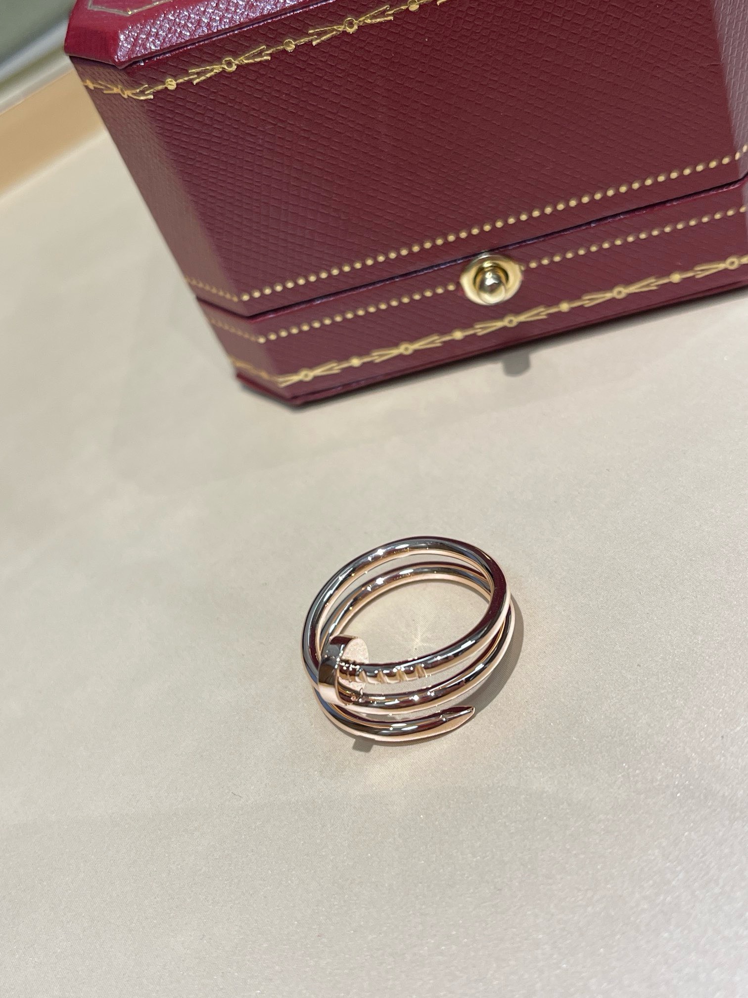 Bagsaaa Ca*t1er Juste Un Clou Ring