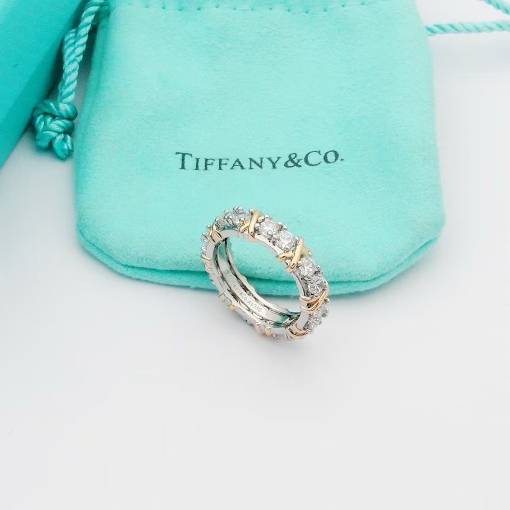 Bagsaaa T*f*ny & Co. Schlumberger Sixteen Stone Ring