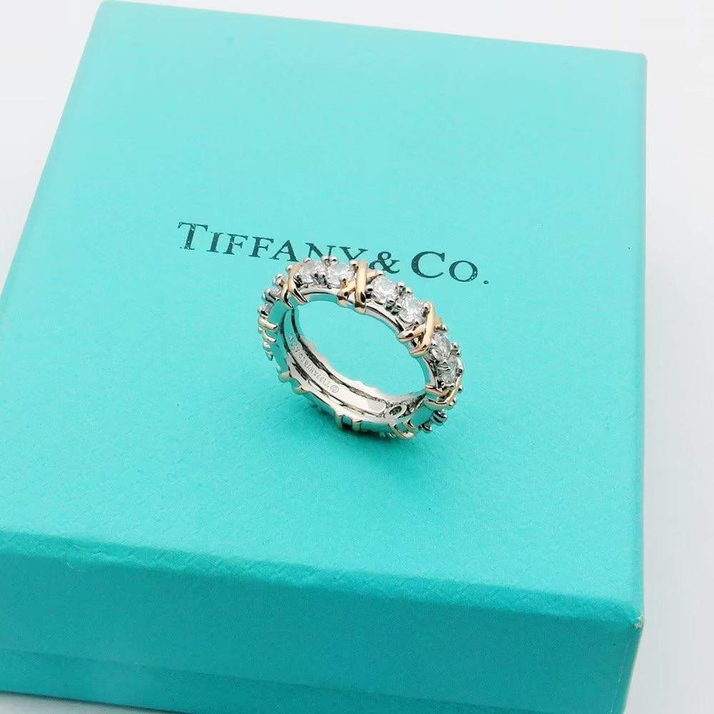 Bagsaaa T*f*ny & Co. Schlumberger Sixteen Stone Ring