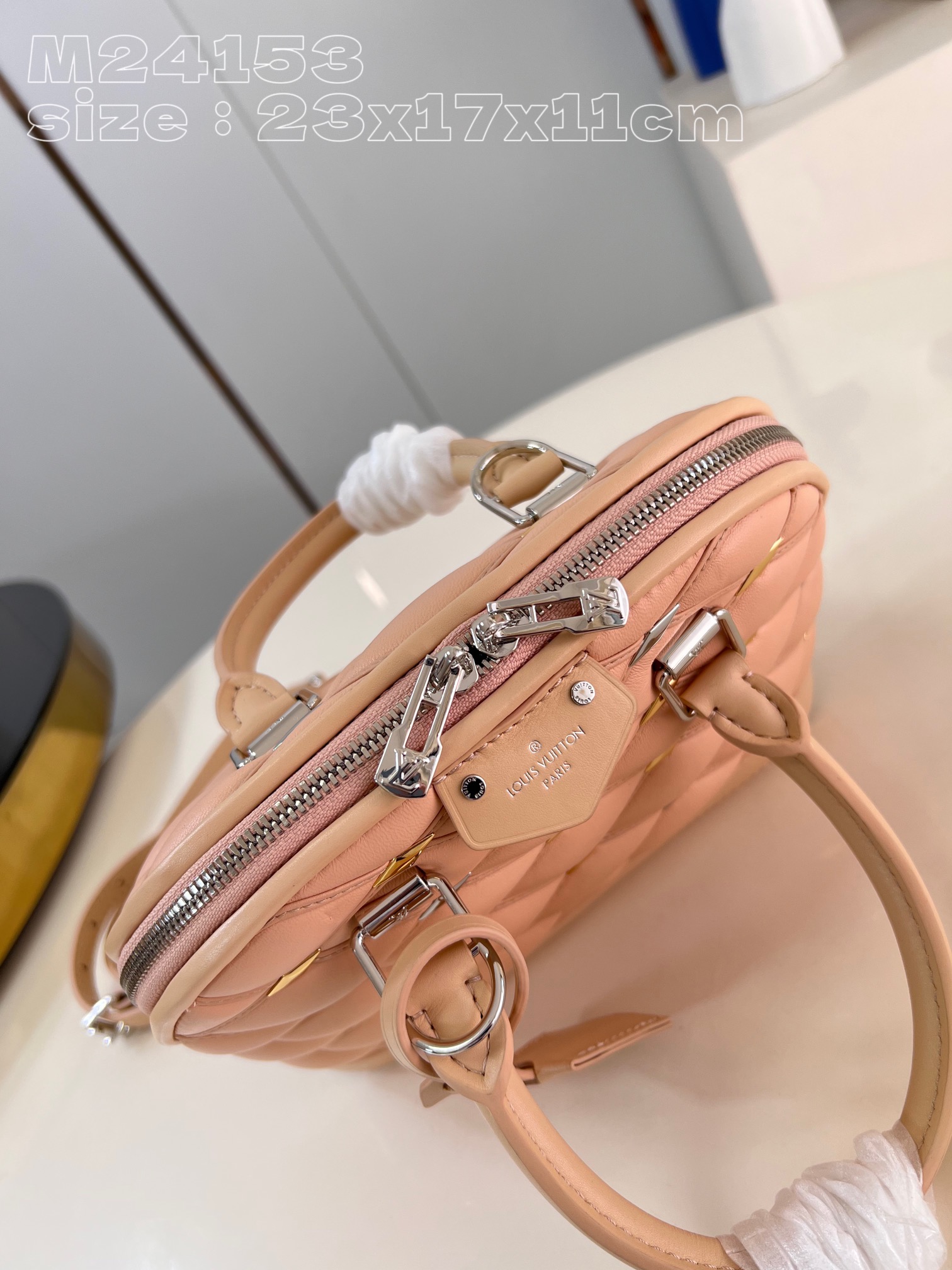 Bagsaaa L0vis Vvtt0n Alma BB Malletage Pink - 23x17x11cm