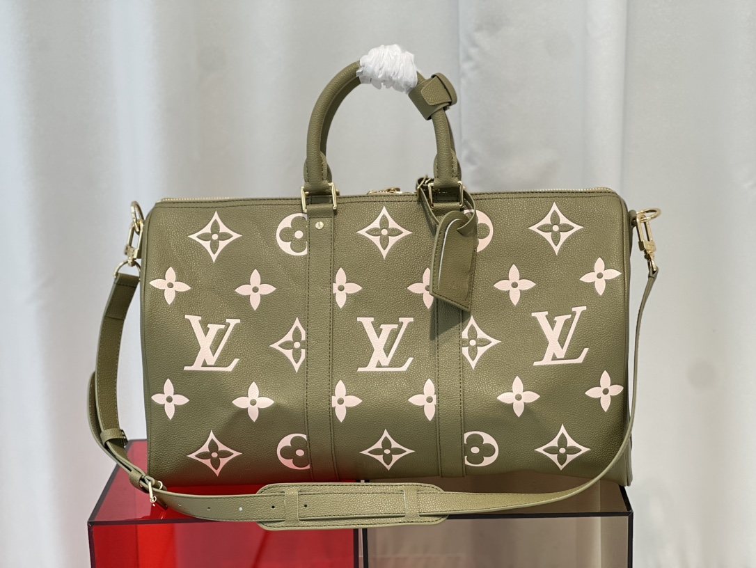 Bagsaaa L0vis Vvtt0n L0vis Keepall empreinte new Green 45cm