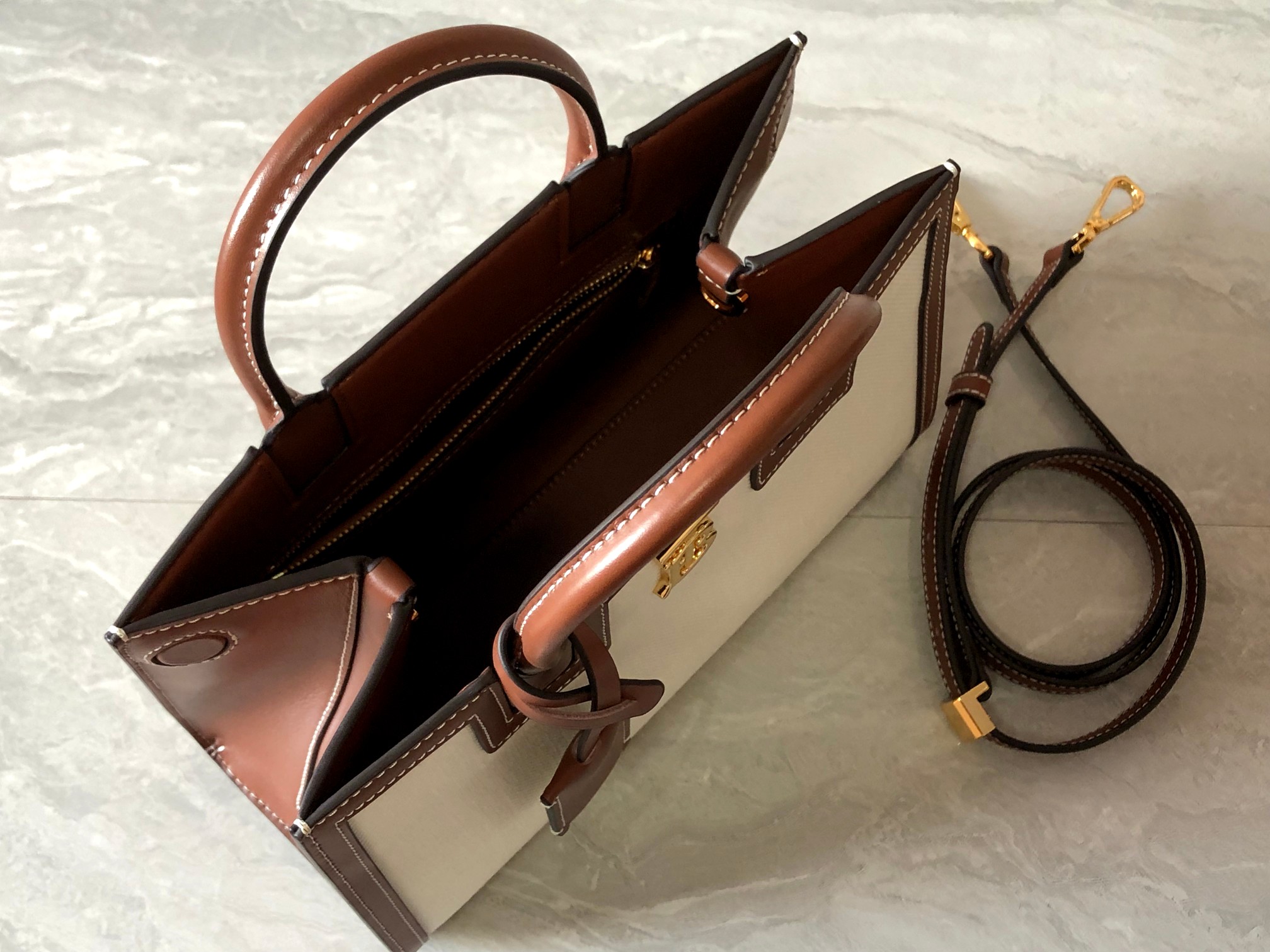 Bagsaaa Bv*b*rry Frances Mini Natural/Brown Bag - 27*11*20cm
