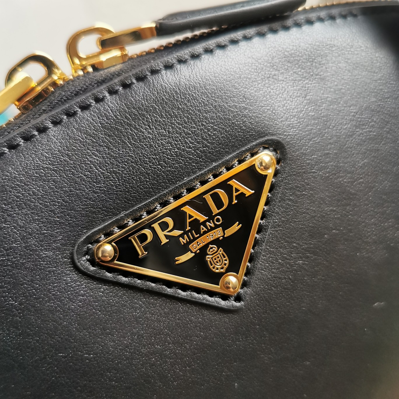 Bagsaaa Pra*a leather handbag black - 31*16*11cm