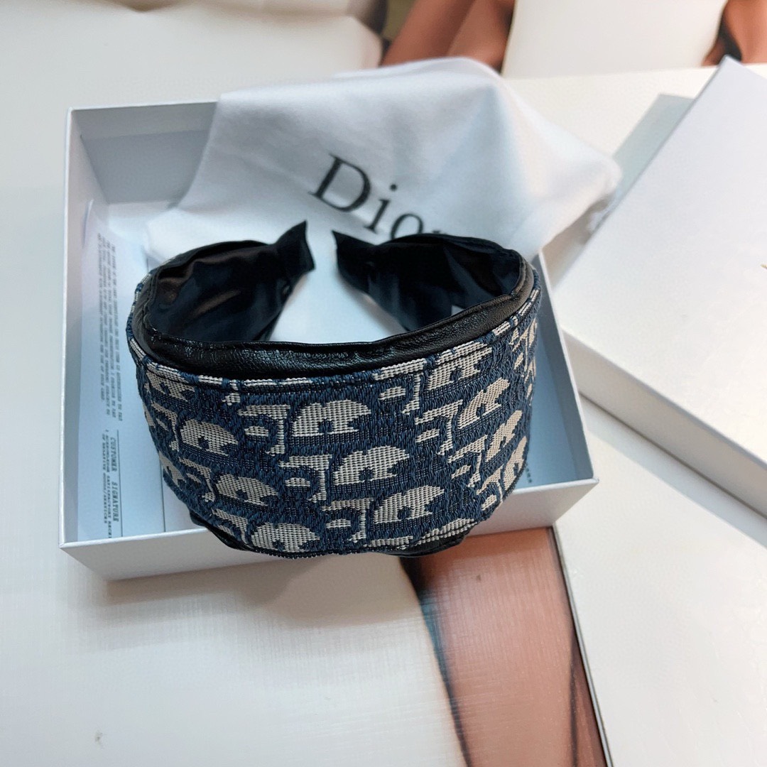 Bagsaaa D10r Oblique Jacquard Large Headband