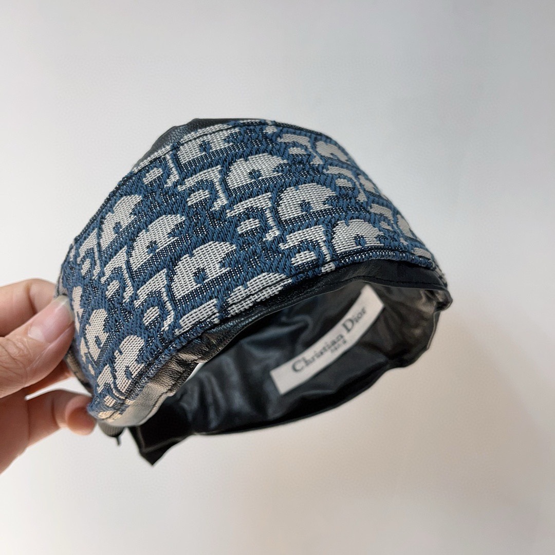 Bagsaaa D10r Oblique Jacquard Large Headband