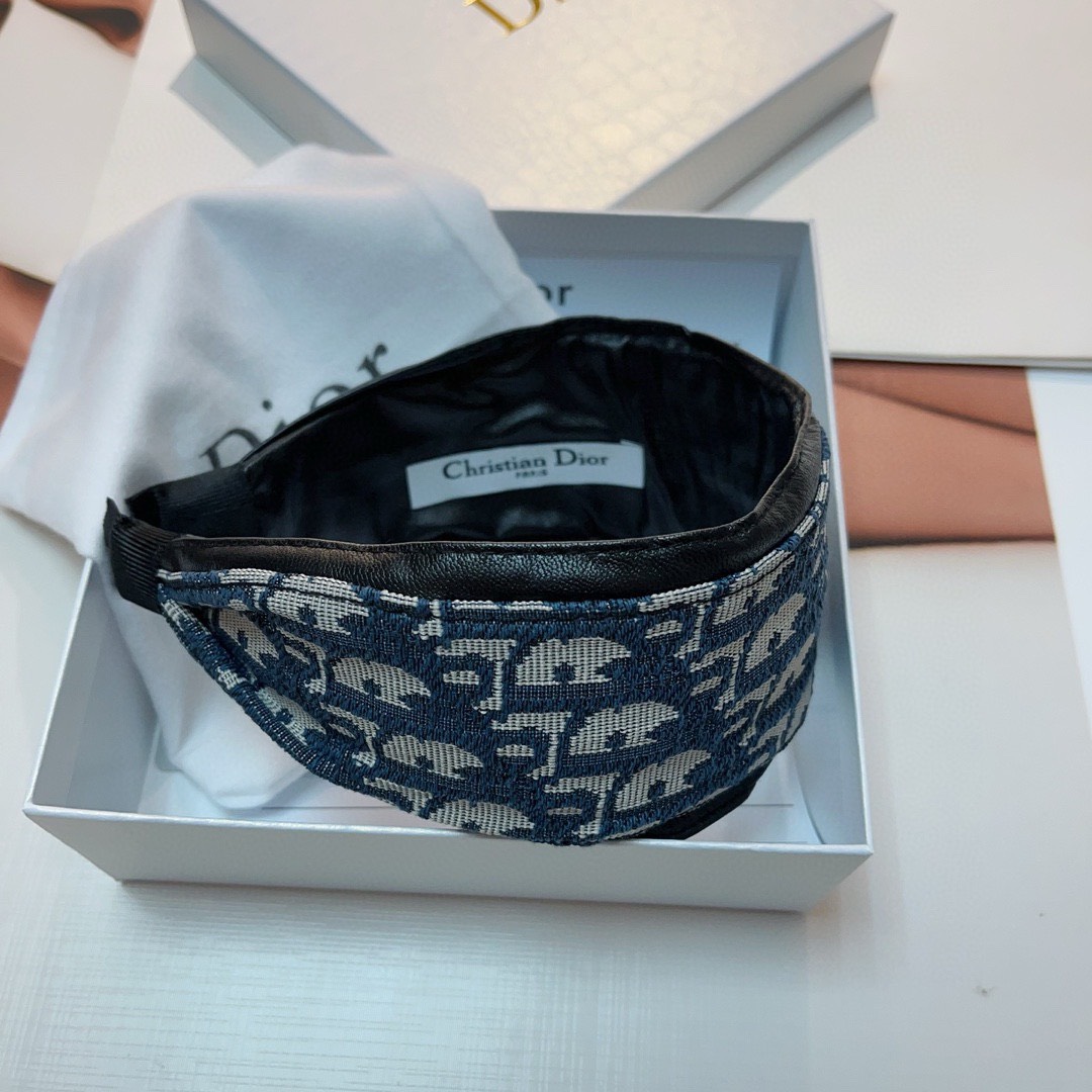 Bagsaaa D10r Oblique Jacquard Large Headband