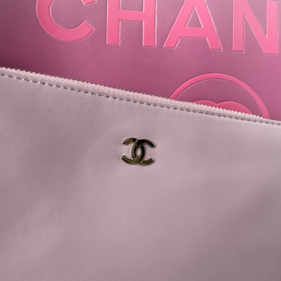 Bagsaaa Ch**el Deauville Shopping Tote Pink - 34cm