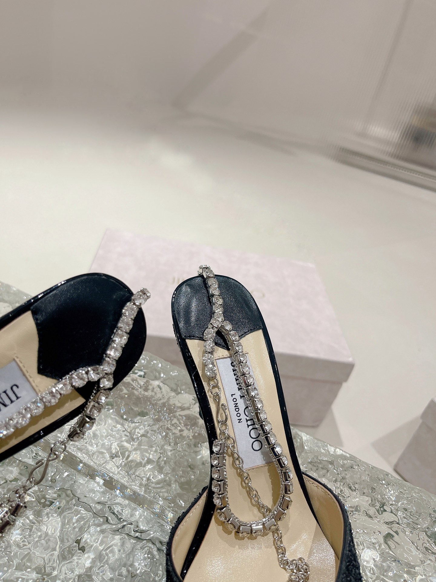 Bagsaaa J1m*y Ch00 Saeda 100 Black Glittered