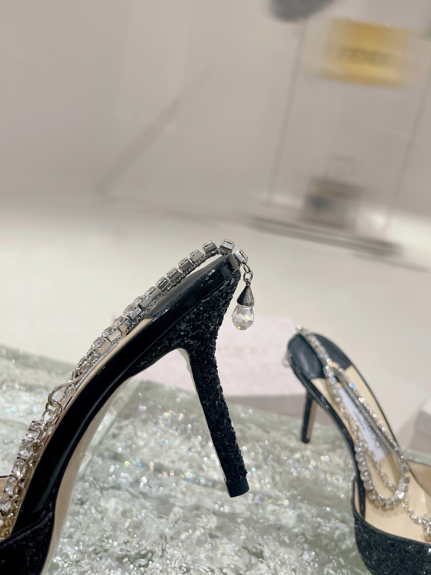 Bagsaaa J1m*y Ch00 Saeda 100 Black Glittered