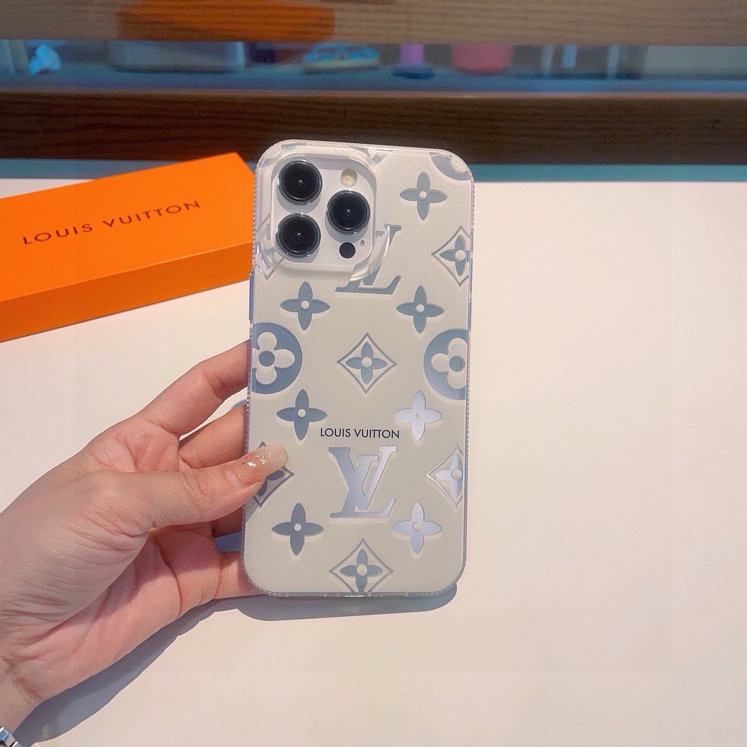 Bagsaaa L0vis Vvtt0n Monogram White Phone Case