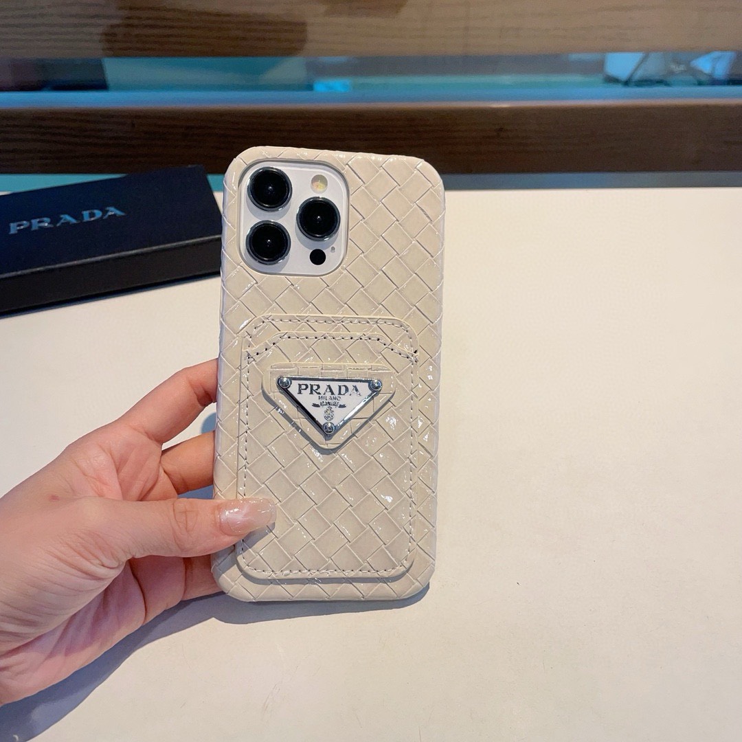 Bagsaaa Pra*a Patent Leather Phone Case