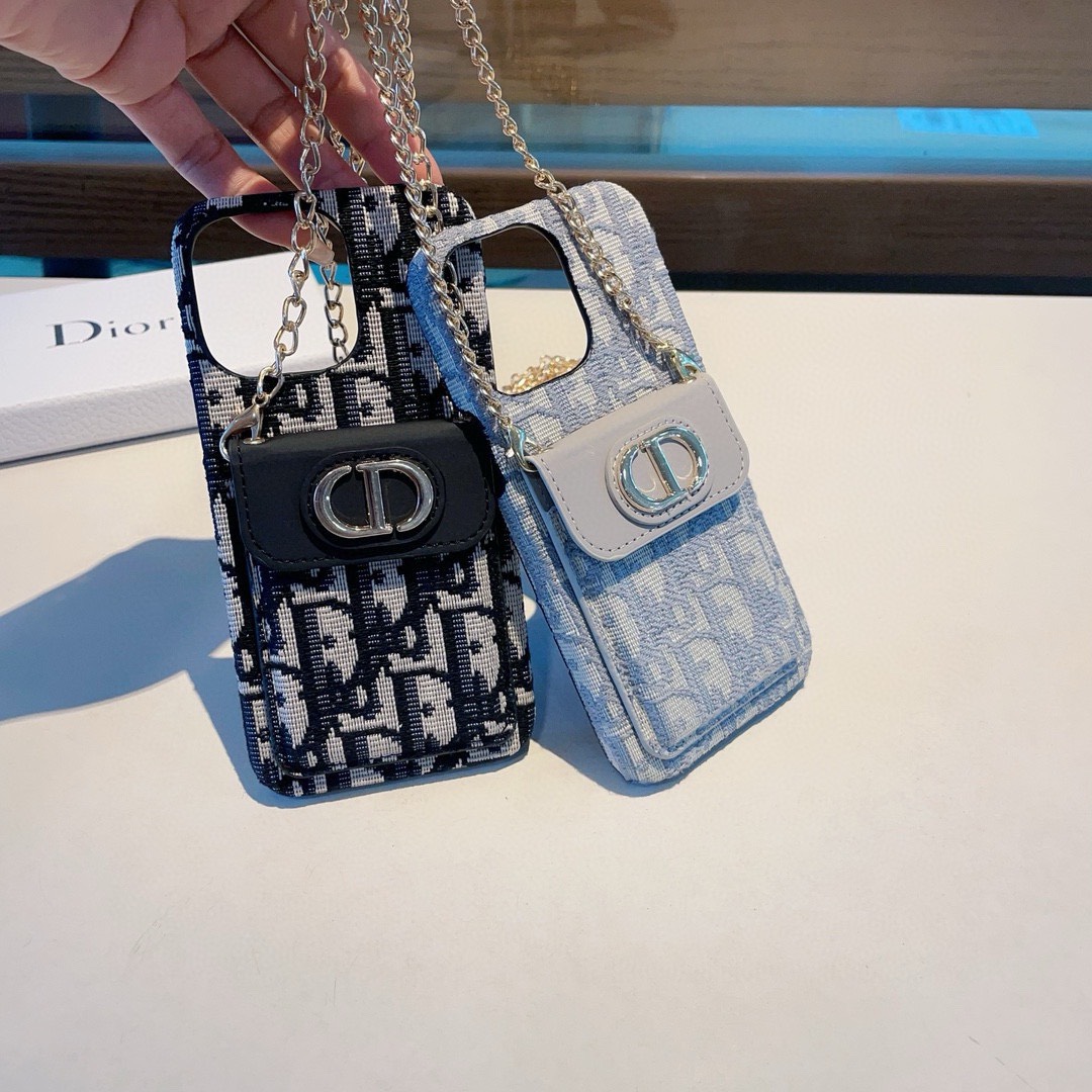 Bagsaaa D10r Oblique Jacquard Montaigne Phone Case