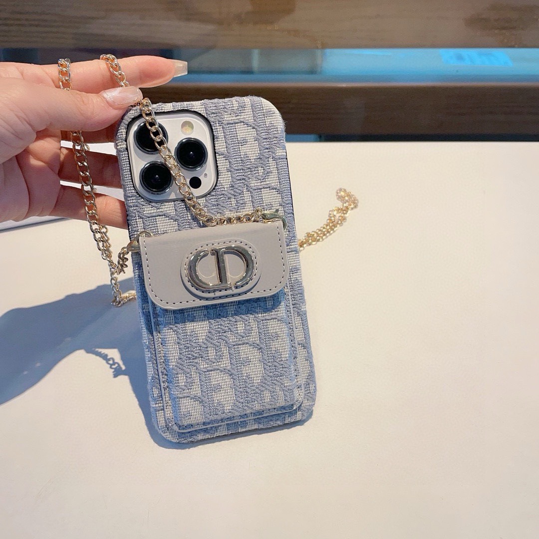 Bagsaaa D10r Oblique Jacquard Montaigne Phone Case