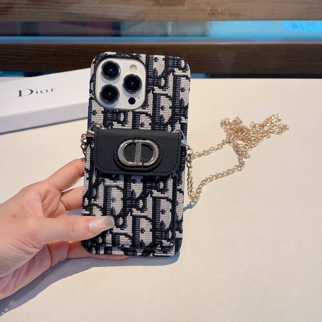 Bagsaaa D10r Oblique Jacquard Montaigne Phone Case