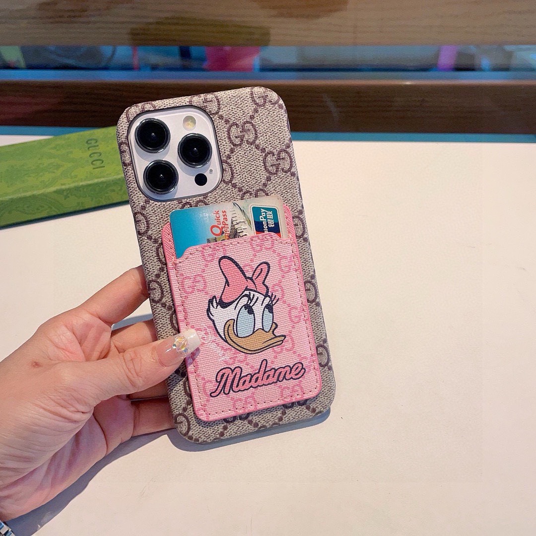 Bagsaaa Gvc*1 GG Ebony Disney Phone Case