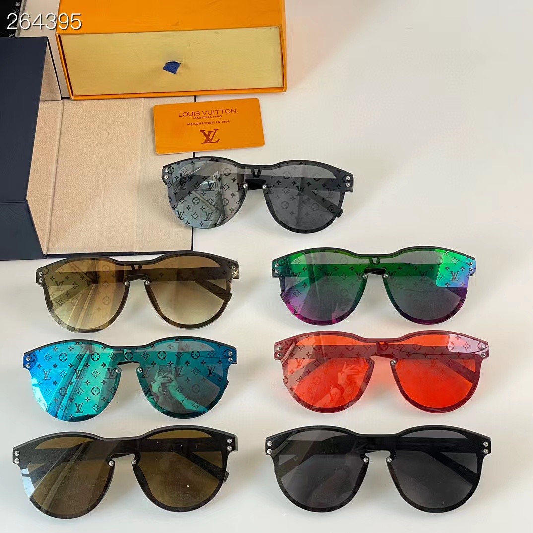 Bagsaaa L0vis Vvtt0n Monogram Sunglasses