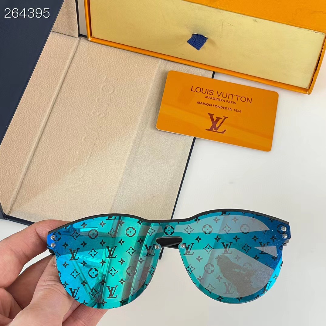 Bagsaaa L0vis Vvtt0n Monogram Sunglasses