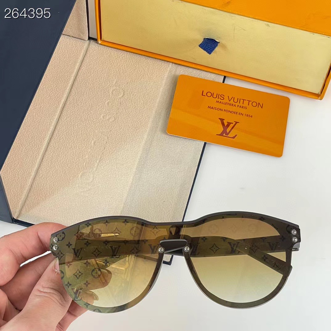 Bagsaaa L0vis Vvtt0n Monogram Sunglasses