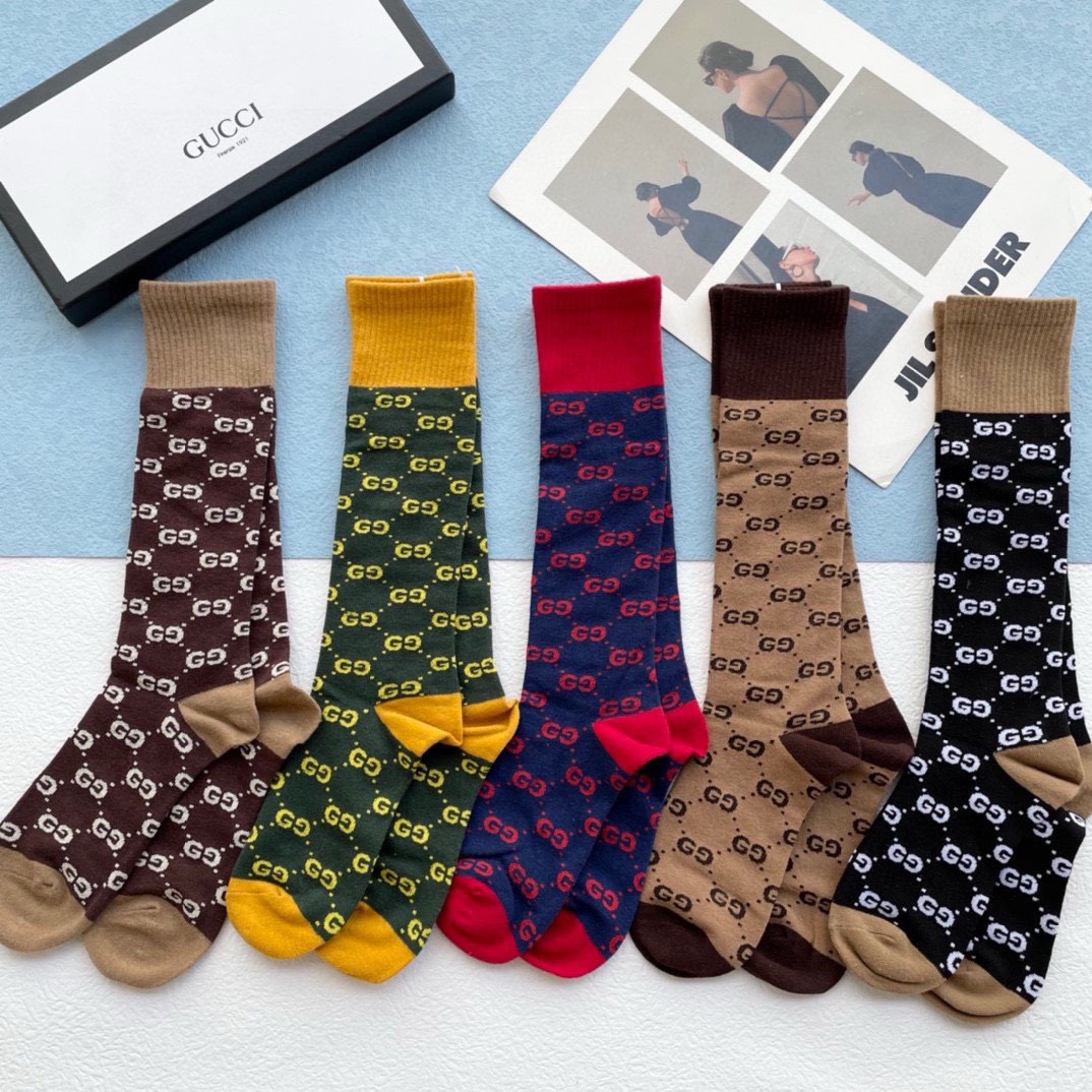 Bagsaaa Gvc*1 GG Ebony Socks Set