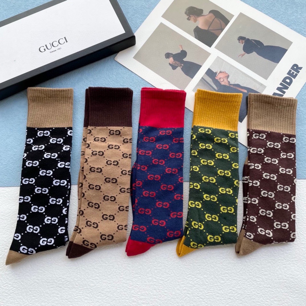 Bagsaaa Gvc*1 GG Ebony Socks Set
