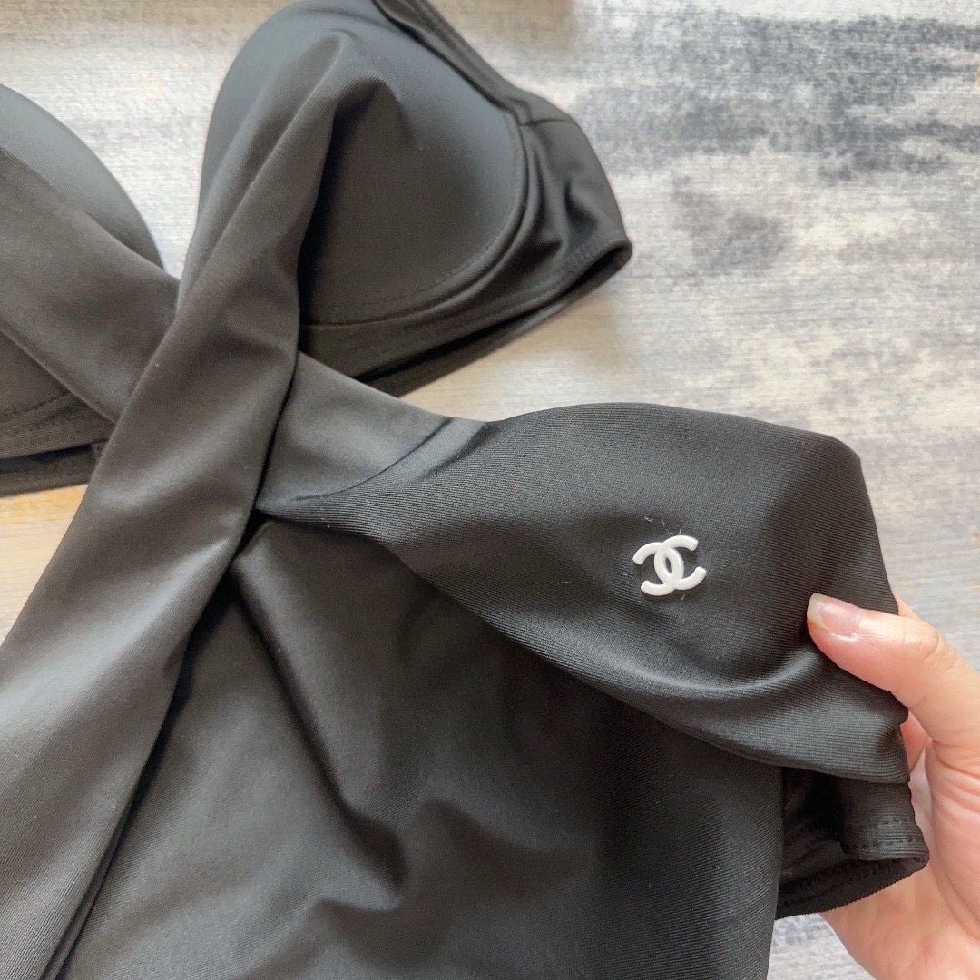 Bagsaaa Ch**el Black Bikini