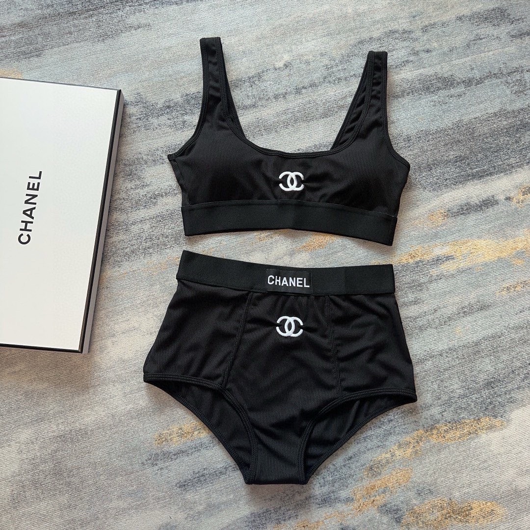 Bagsaaa Ch**el Black Bikini 02