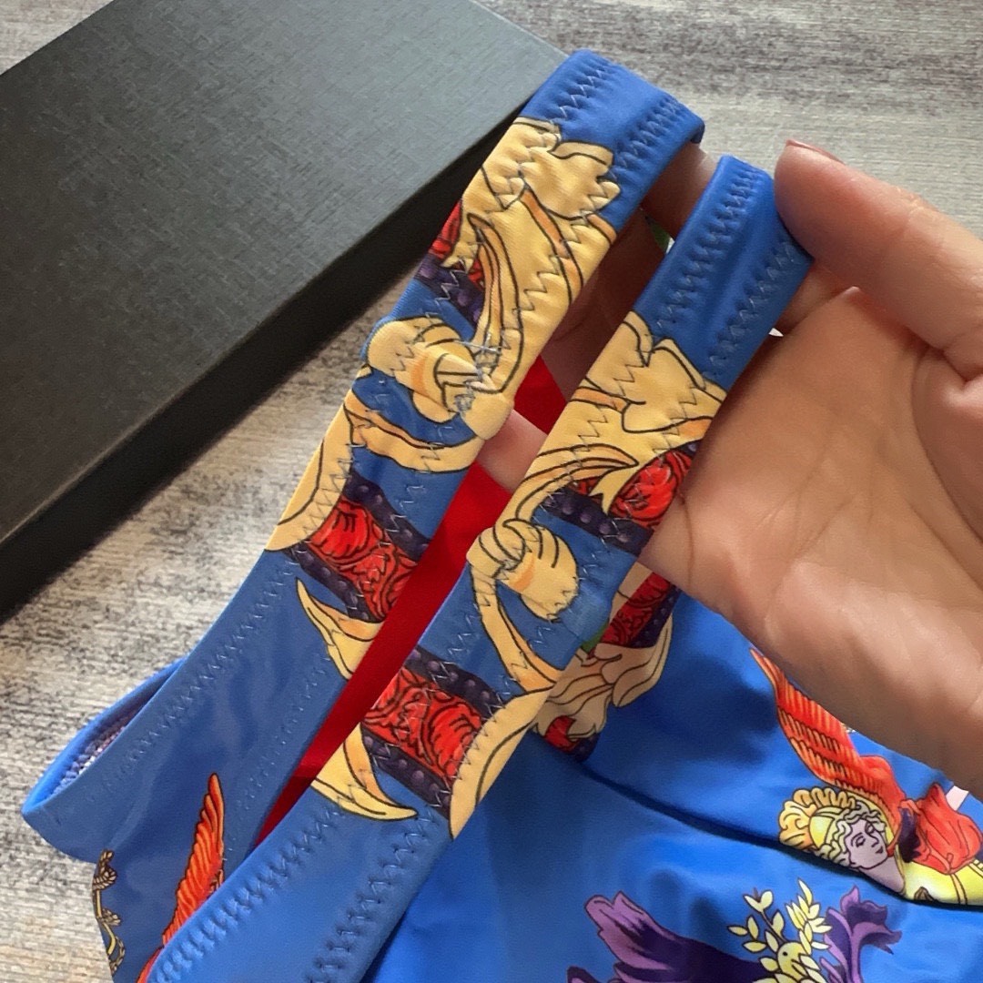 Bagsaaa Versace Medusa Renaissance One Piece Swimwear