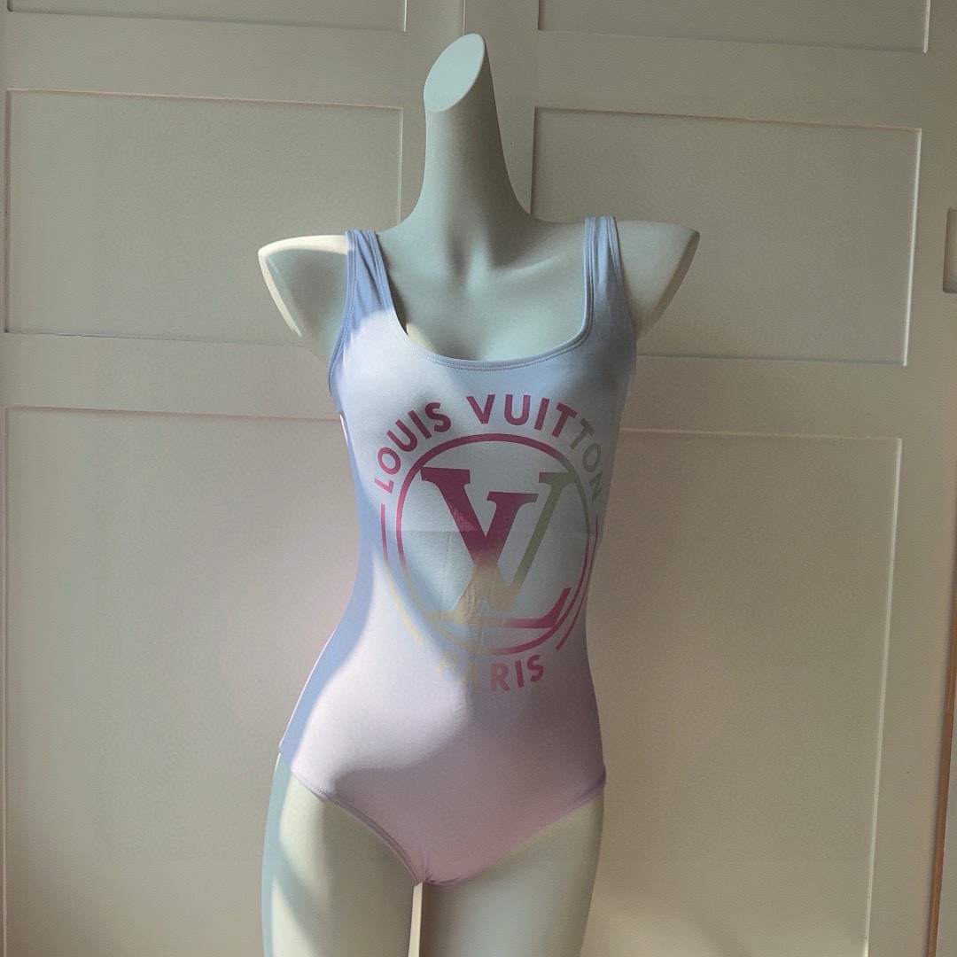 Bagsaaa L0vis Vvtt0n Sunrise One Piece Swimwear