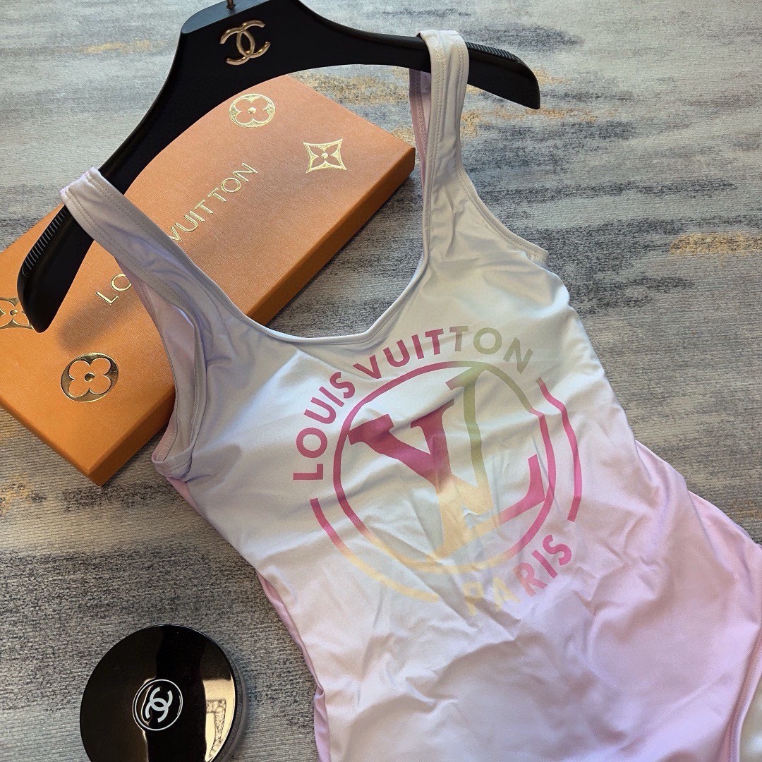 Bagsaaa L0vis Vvtt0n Sunrise One Piece Swimwear