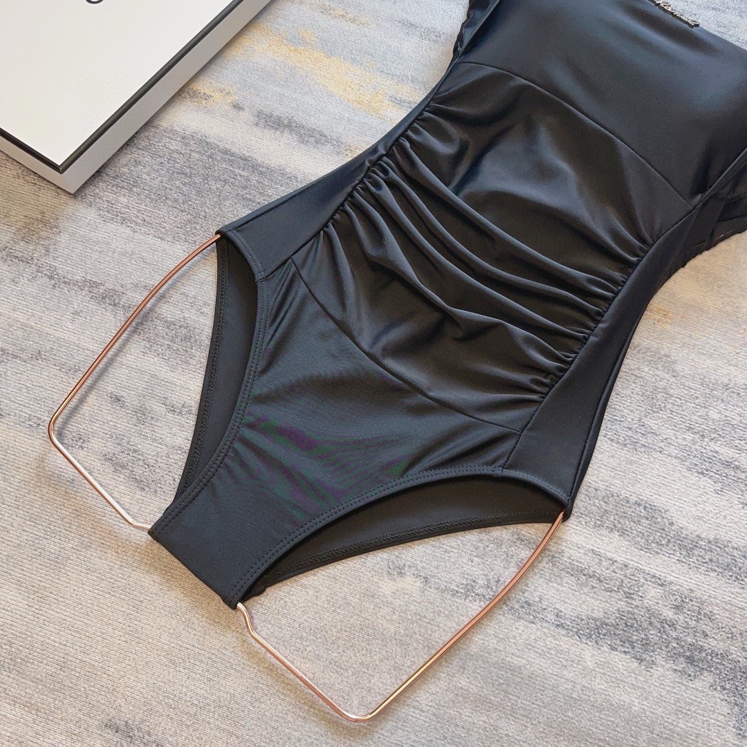 Bagsaaa Ch**el Black One Piece Swimwear