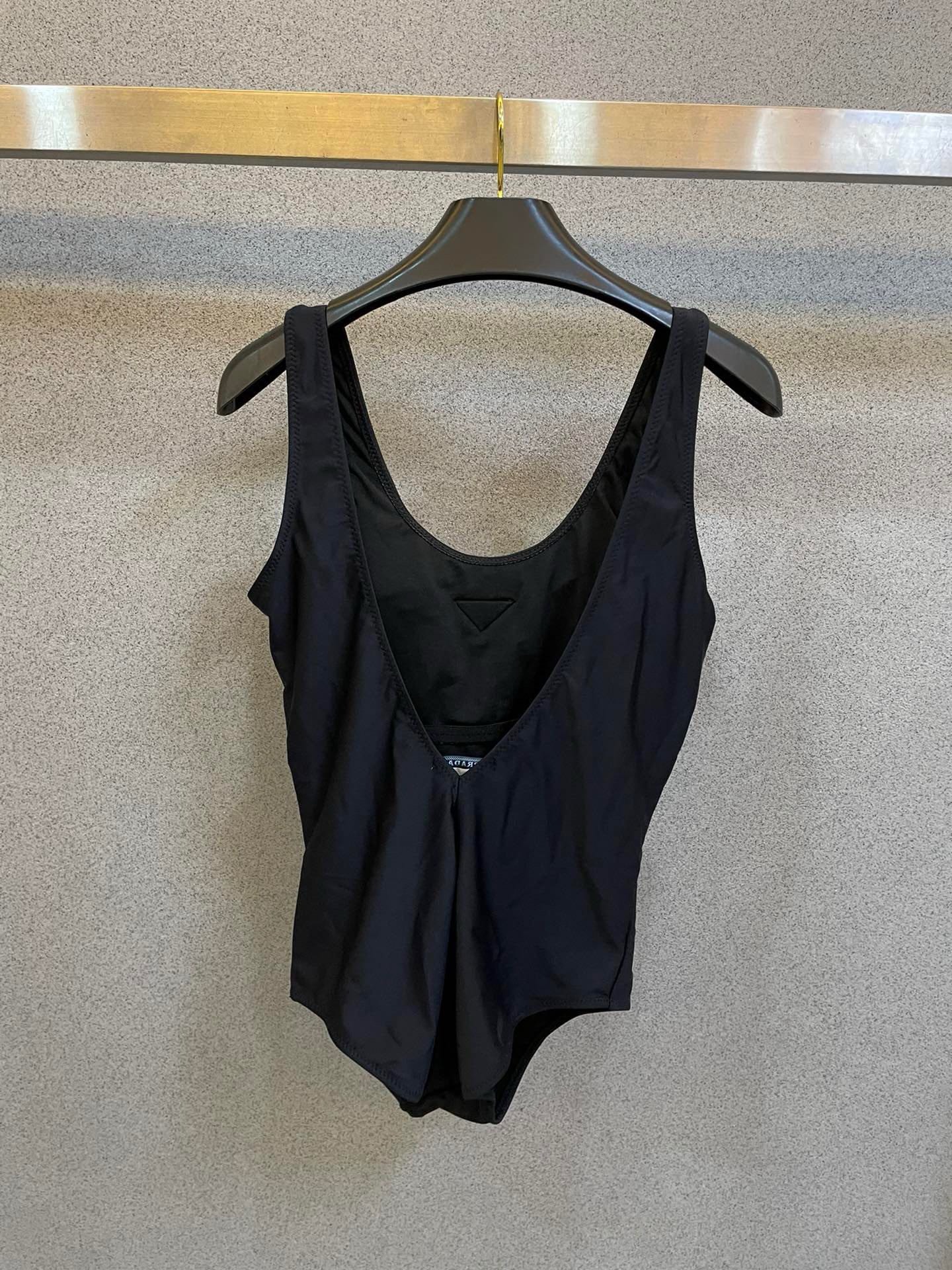 Bagsaaa Pra*a Black One Piece Swimwear
