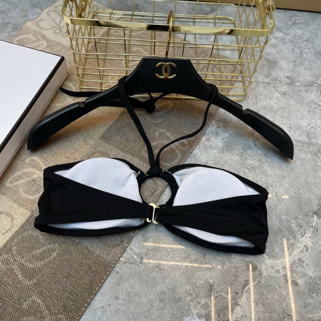 Bagsaaa Ch**el Black Bikini 03
