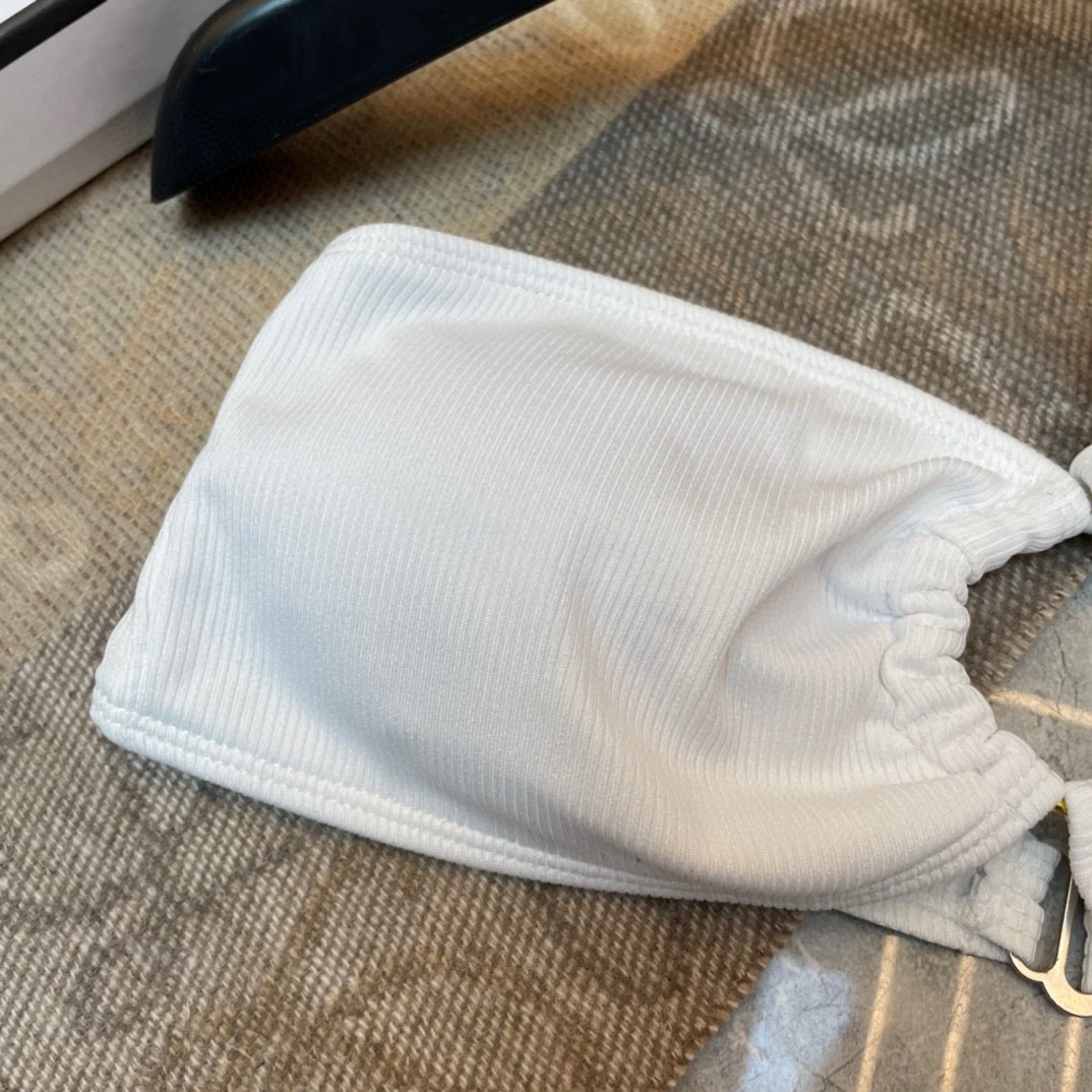 Bagsaaa Ch**el White Bikini 03
