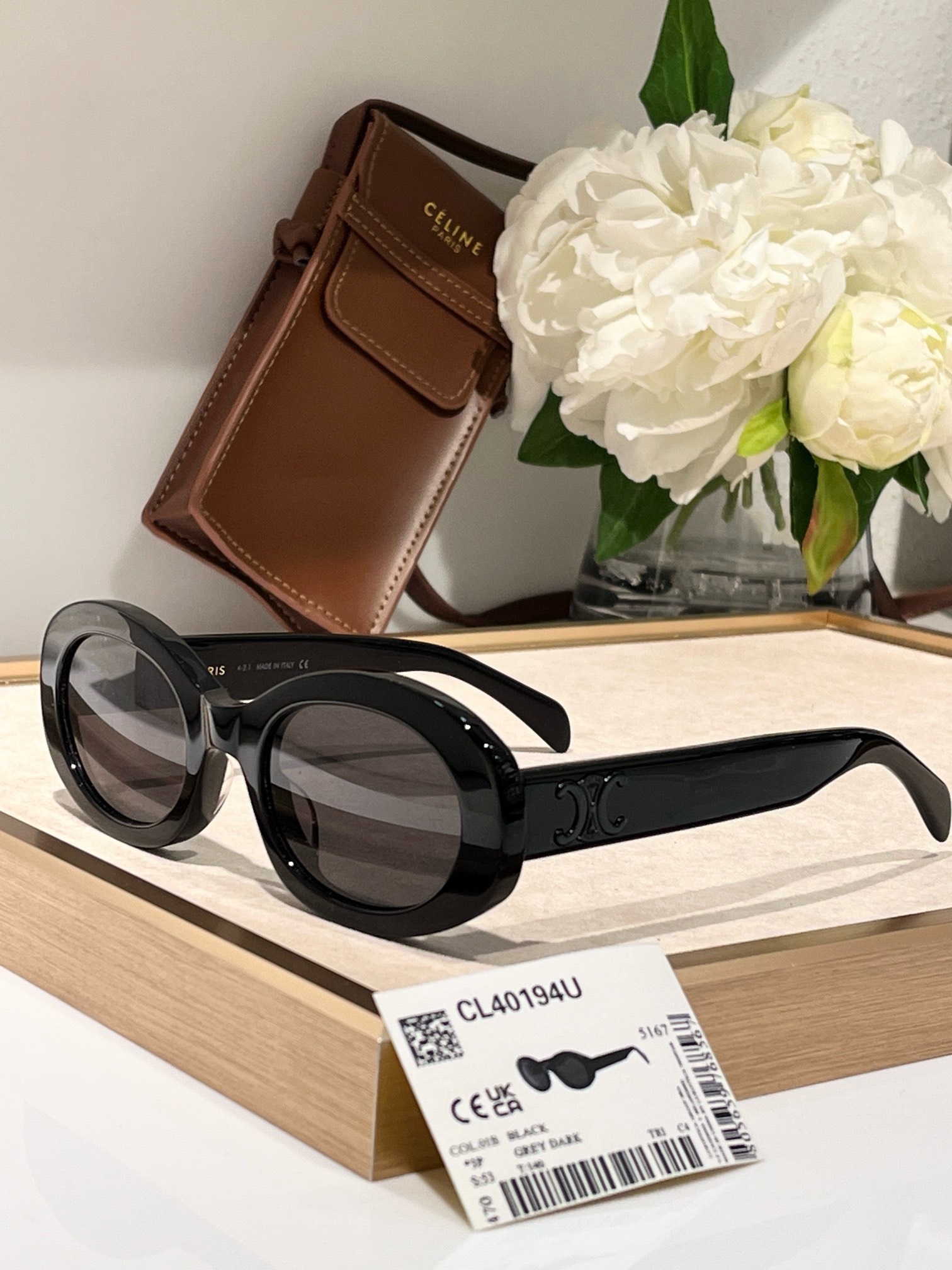 Bagsaaa Ce1i*e Triomphe Havana Sunglasses