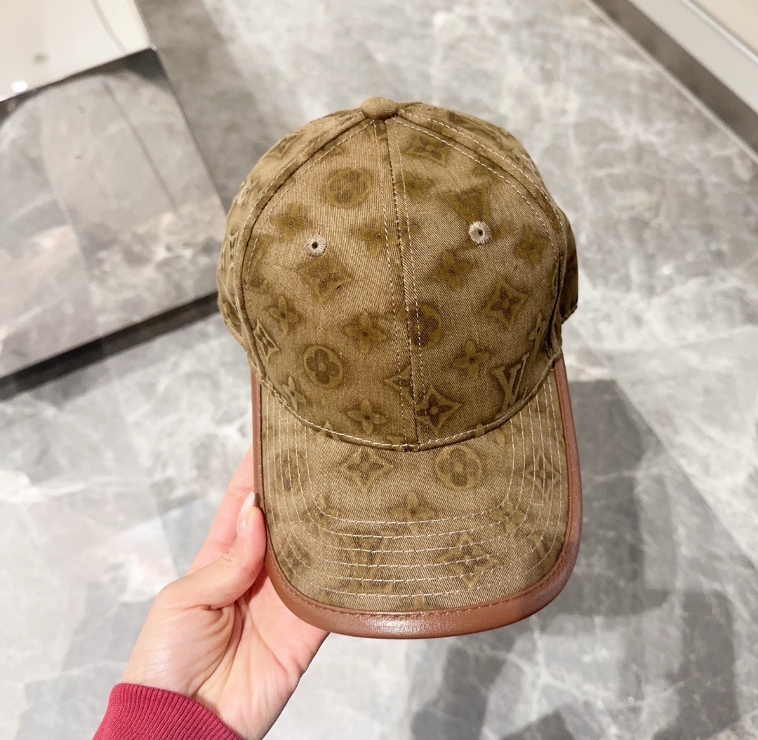 Bagsaaa L0vis Vvtt0n Brown Cap