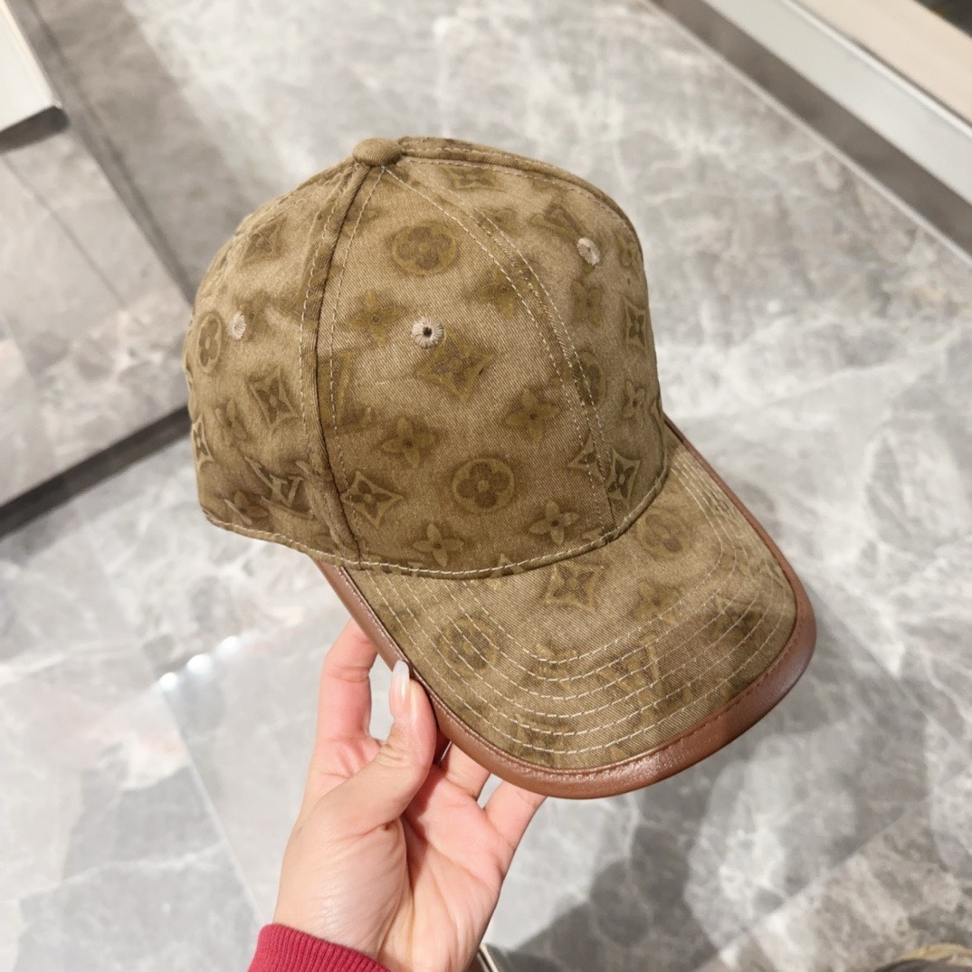 Bagsaaa L0vis Vvtt0n Brown Cap