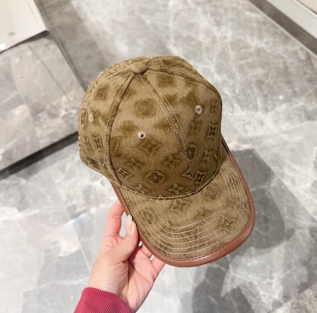 Bagsaaa L0vis Vvtt0n Brown Cap